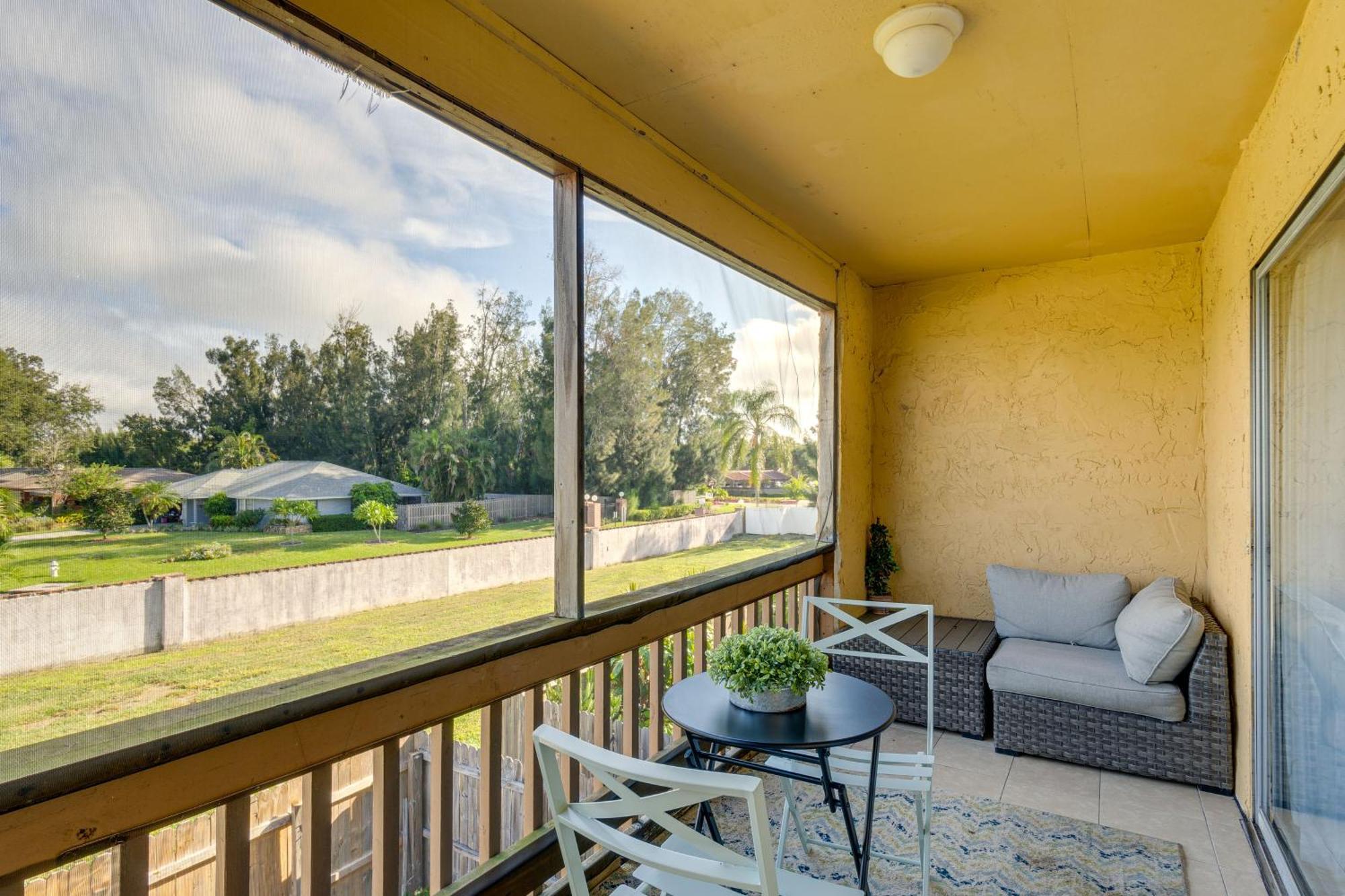 סרסוטה Updated Sienna Park Condo - 4 Miles To Siesta Key! מראה חיצוני תמונה
